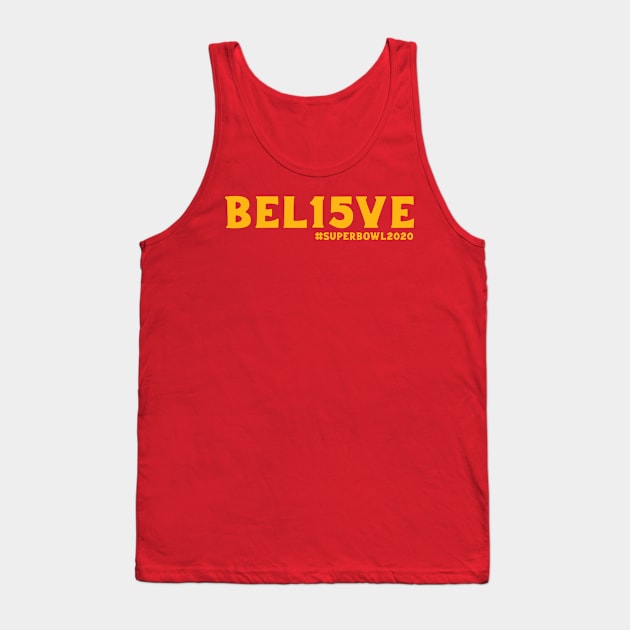 BEL15VE SUPERBOWL2020 MAHOMES Tank Top by HamzaNabil